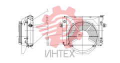 Радиатор 40C1180 001