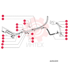 HYDRAULIC HOSE,38.10 mm ID x 2500.00 mm, SAE 100R4