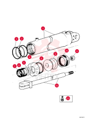 CYLINDER,80mm Bore Dia