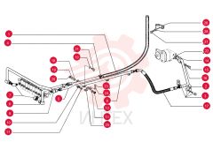HYDRAULIC HOSE,38.10 mm ID x 2500.00 mm, SAE 100R4