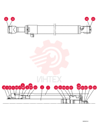 LIFT CYLINDER YT01V00031F1