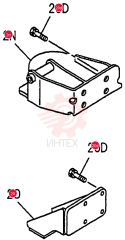 ENGINE MOUNTING 0-22A