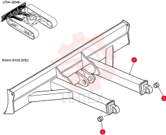 DOZER BLADE LF51B00024F2