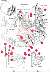 HYD LINES, RETURN LF32H00001F1 (1)