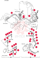HYD LINES, UPP LF03H00002F3