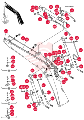 CYLINDER ASSY, BOOM (R.H.)   YV04-03177  to