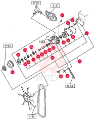 WATER PUMP AND CORROSION RESISTOR 0-30C