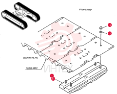 RUBBER PAD YY62D00008F1