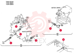 CONTROL LINES, VALVE YY64H00021F1 (1)