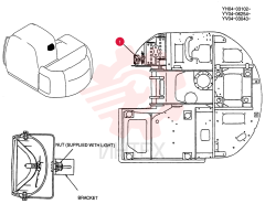 LIGHT ASSY. YX80E00002F1