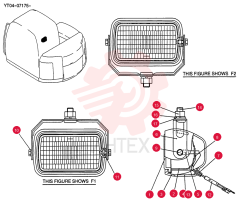 LIGHT ASSY. YT80S00002F1