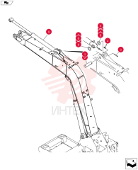 Схема (E80BMSR) - COMPACT CRAWLER EXCAVATOR ASN LF06-04501 (NBTA18037) YT02B00087F1