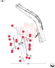Cylinder Boom YT42H00100F1