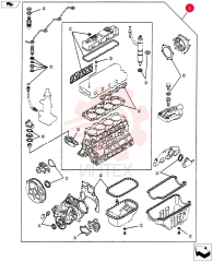 OIL PAN GASKET SET VI5878151960