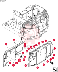 Схема (E80BMSR) - COMPACT CRAWLER EXCAVATOR ASN LF06-04501 (NBTA18037) LF21C00012F2