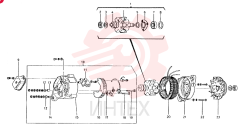 GENERATOR ASM, 12V-35A