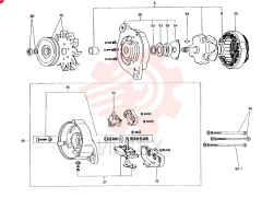 GENERATOR ASM, 24V-15A