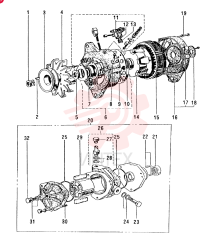 GENERATOR ASM, 24V-50A