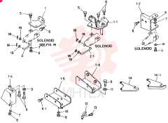 BRACKET,SOLENOID VI8941529090