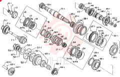 SHAFT,TOP GEAR (Z=28) VI8970915581 (2)