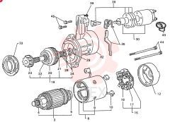 STARTER ASM.,  12V-2.2KW
