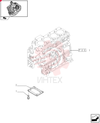 SCREW,Hex Flg, M10 x 1.5 x 25
