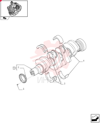 REMAN-CRANKSHAFT 2853822R
