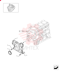 SCREW,Hex Flg, M8 x 1.25 x 45