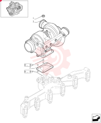 FLANGE NUT,Hex, M10 x 1.5