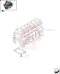 SCREW,Hex Flg, M10 x 1.5 x 25