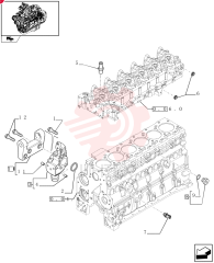 BOLT,Flng, M10 x 1.5 x 130mm