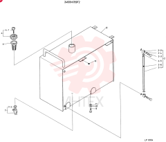 TANK ASSY, FUEL, CONSISTS OF REF. 2 TO 13