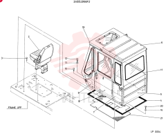 INSTAL, CAB, CONSISTS OF REF. 2 TO 21
