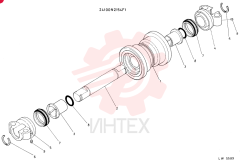 Схема (K905) - EXCAVATOR BTW LP0004 - LP0554 (1/82-12/03) 24100N2154F1