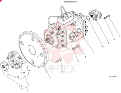 PUMP ASSY, CONNECT, CONSISTS OF REF. 1 TO 10
