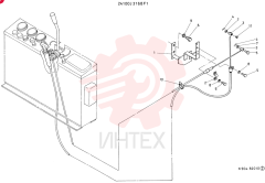 CONTROL ASSY, ENGINE, CONSISTS OF REF. 1 TO 11