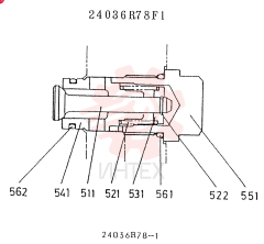 VALVE 24036R78F1