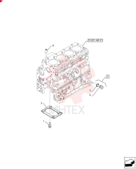 SCREW,Hex Flg, M10 x 1.5 x 25 4899032 (1)