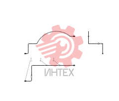 Трубка тормозная правая 01K2010 002