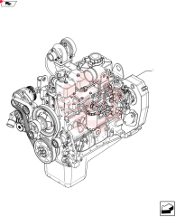 Схема (F4GE9484D J601) - ENGINE - 5801370290 - 84301930 (1/07-12/07)
