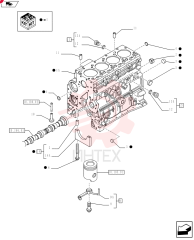 CYLINDER BLOCK,4 Cylinders