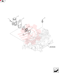 SCREW,Hex Flange Cap, M8 x 1.25 x 40.00mm