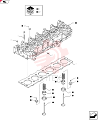 CAPTIVE WASHER SCREW,Wash Hd, M12 x 1.75 x 73