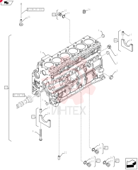 CYLINDER BLOCK,6 Cylinders