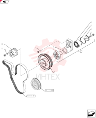 SCREW,Hex, Flg Hd, M10 x 1.5 x 70mm