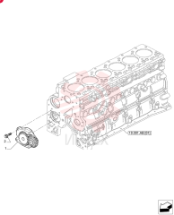 Схема (F4GE9684E J615) - ENGINE 5801763602 - 47613194 (8/14-) 504047581