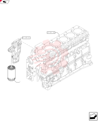 ENGINE OIL FILTER,93.5mm OD x 173mm L, M27, 10 Microns