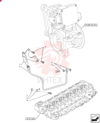 FLANGE BOLT,Hex, M8 x 1.25 x 20mm 2852234 (2)