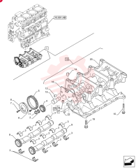 SCREW,Hex, Flg Hd, M10 x 100