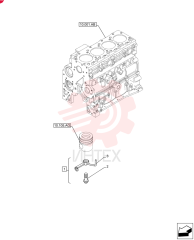 NOZZLE, PISTON COOLI 2852202
